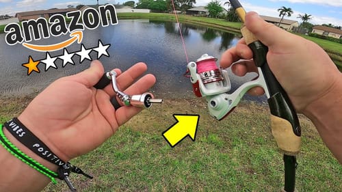 Worst Rated AMAZON Fishing Reel! (Surprising!)
