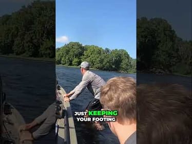Often times just getting there in the Tracker Jet Boat is half the battle!