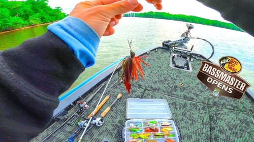 Breaking My Boat On Day 2 of Practice For James River Bassmaster Open