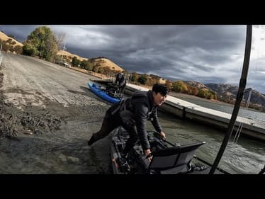 Fishing before the Bomb Cyclone