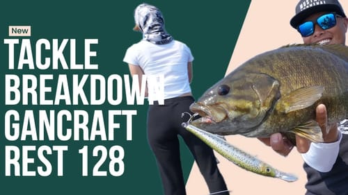 Gancraft Rest 128 Jerkbait Tackle Breakdown with @OliverNgy