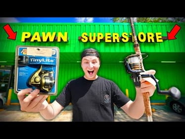 $100 Thrift Store Fishing Challenge (BIG FISH!)