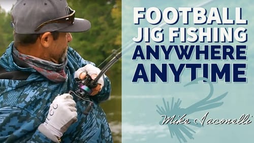 ALWAYS Fish a Football Jig (Winter Jig Fishing for Bass) [2023 Fishing Videos]
