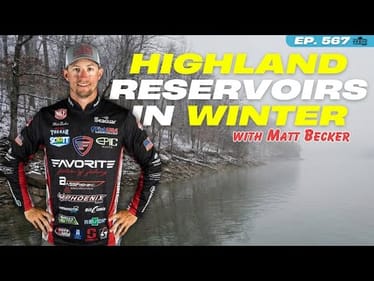 PRO Tips for Catching Bass on HIGHLAND Reservoirs in the Winter!