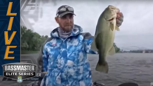 MISS RIVER: Lester and Gustafson fire off catches early on Day 2
