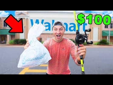 I Bought WALMART's Most Expensive FISHING Rod & REEL ($100)