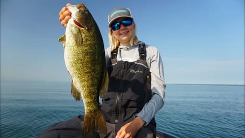 TOUGH day on Lake Simcoe... but we got them to bite!