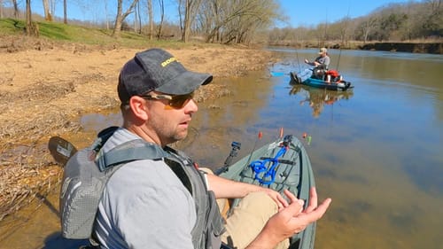 Late Winter River Float for Smallies
