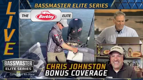 On the water with Chris Johnston starting strong on Guntersville