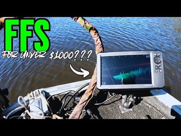 FORWARD FACING SONAR For UNDER $1000??? || Lowrance Eagle Eye 9