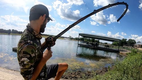 MONSTER FISH in CRAZY FARM POND!!