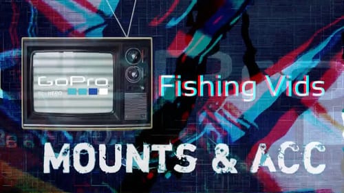 GoPro Fishing Mounts and Accesories