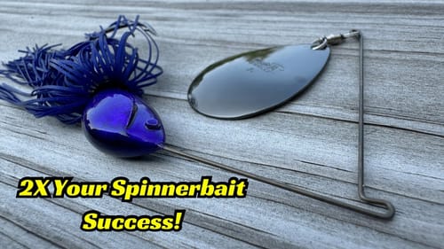 Double Your Bites On A Spinnerbait With This Fishing Tip!