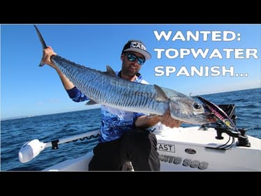 TOPWATER SPANISH MACKEREL - Cast Mag