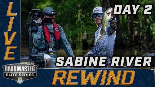 2023 Bassmaster LIVE at Sabine River - Day 2