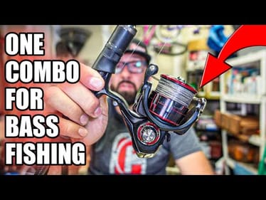 One Spinning Combo for Bass Fishing (Beginner Bass Fishing)