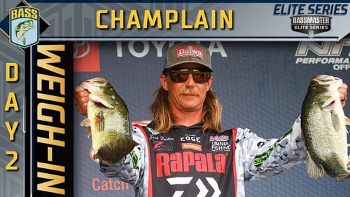 2021 Bassmaster Elite at Lake Champlain, NY - Day 2 Weigh-In