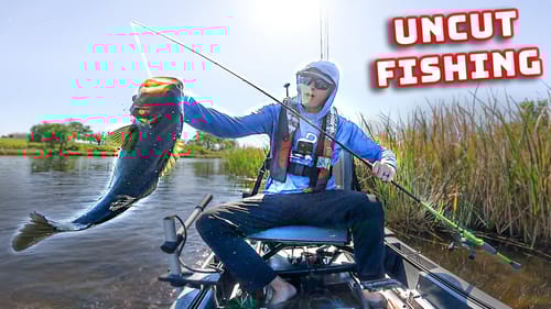 Uncut Kayak Fishing At A Private Lake! (RAW Fishing Tips)