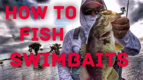 How to Fish Weedless Swimbaits - Bass Fishing in the Grass