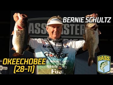 Bernie Schultz leads Day 1 at Okeechobee with 28 pounds, 11 ounces