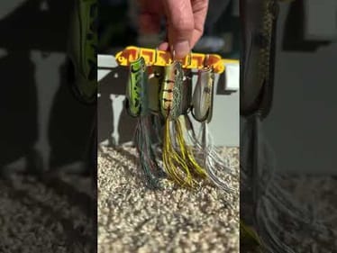 The Plano EDGE Frog Box is Amazing! It fits all of my @berkleyfishing Swamp Lords!