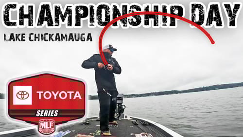 CHAMPIONSHIP DAY! 2024 MLF PRO BASS TOURNAMENT on LAKE CHICKAMAUGA!