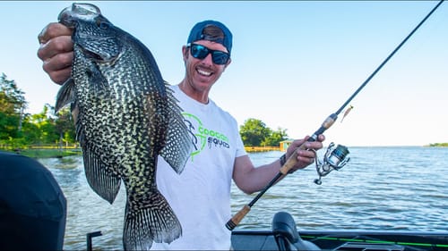 Jig Fishing on Stumps for Black Crappie!