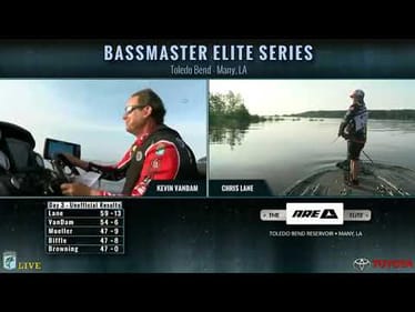 Bassmaster Live: 2016 Toledo Bend Saturday, Part 1