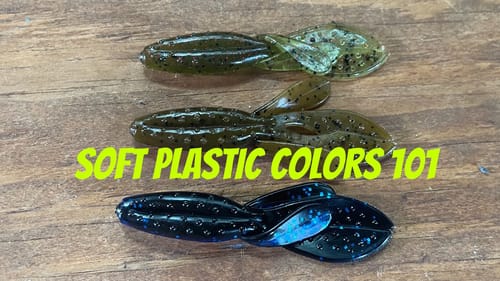 Beginner Tips…How To Chose Your Soft Plastic Lure Colors