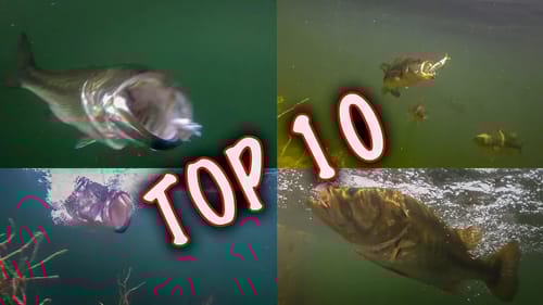 10 Best Underwater Bass Strikes Of All Time!!