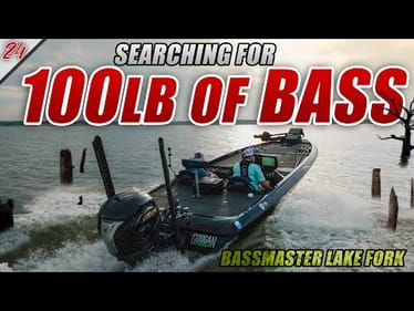 The SEARCH for the 100lb BAG! - Bassmaster Elite Lake Fork 2022 (PRACTICE) - UFB S2 E24 (4K)