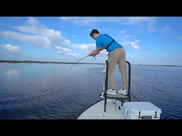CRAZY Sight Fishing Redfish on The Flats.