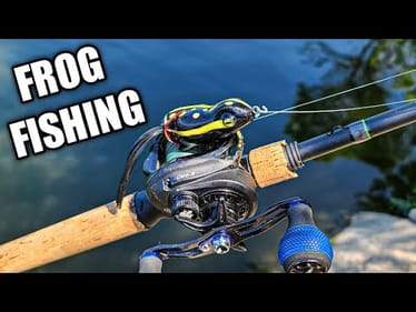 Bank Fishing with Frogs | Explosive Bass and Pike Topwater Action