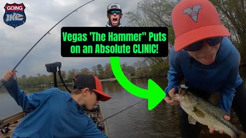 Father & Son Fishing! My Son Vegas Putting On a Clinic! (Going Ike Raw)