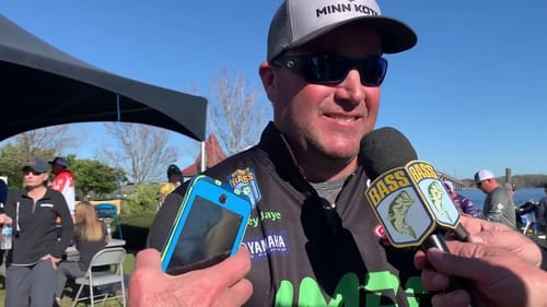 St. Johns River: Day 1 Leader Kelley Jaye talks with media