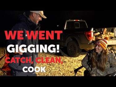 Gigging the BEST Fish I Have Ever Eaten! (Catch, Clean Cook)