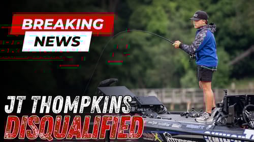 Rookie JT Thompkins DISQUALIFIED at the St. Lawrence River