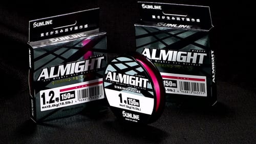 Sunline Almight the only sinking braided line