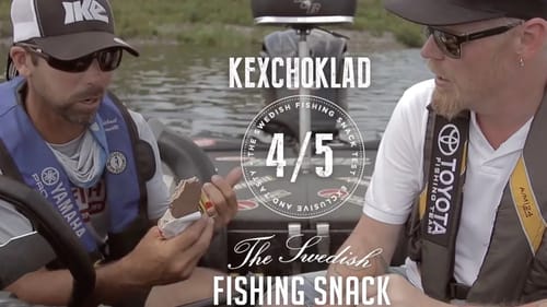 Eating Weird SWEDISH Fishing Snacks with Mike Iaconelli
