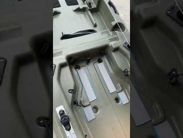 New River Kayak build. Old town 120 motor install @OldTownCanoeKayak @Newport_Vessels