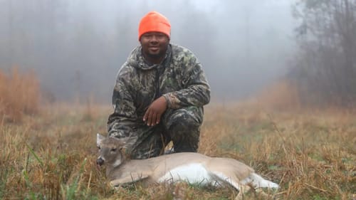Taking COUNTRY COUSIN On His FIRST Ever Deer Hunt (Deer Down/Perfect Shot)