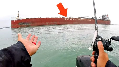 Canadians Wreck our AMAZING Fishing Spot!!!