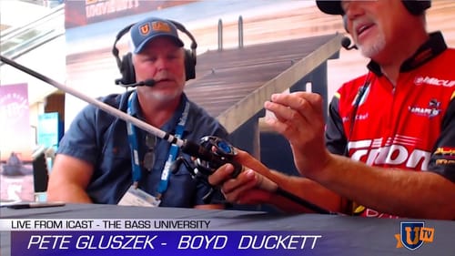 iCast 2017 - Duckett Rods & Reels Bass Fishing Tech