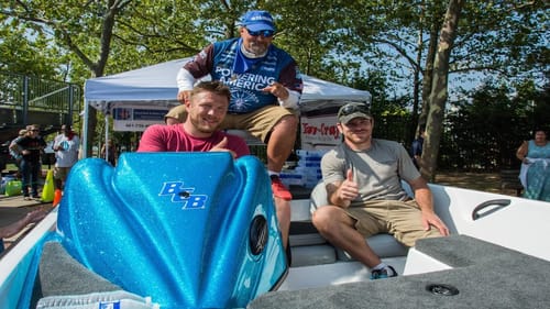 The Winners of the First Annual Ike Foundation Fishing Tournament!