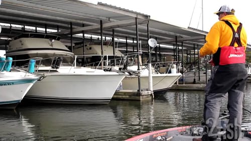 How to Skip Soft Jerkbaits Under Docks