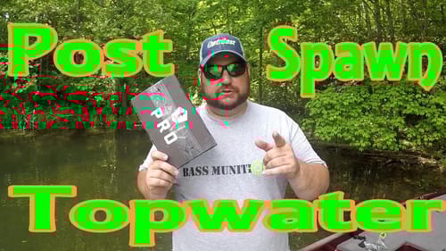 Post Spawn Top Water and MTB Unboxing