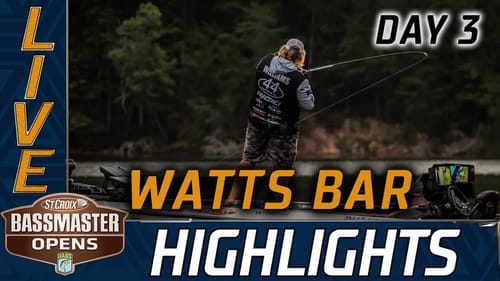 Highlights: Day 3 action at Watts Bar (Bassmaster Opens)