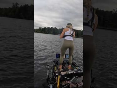 GIANT! 😬🫣 #bassfishing #fishing #girlswhofish #kayakfishing #outdoors