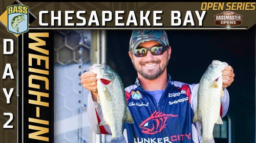 Weigh-in: Day 2 at Upper Chesapeake Bay (2022 Bassmaster Opens)