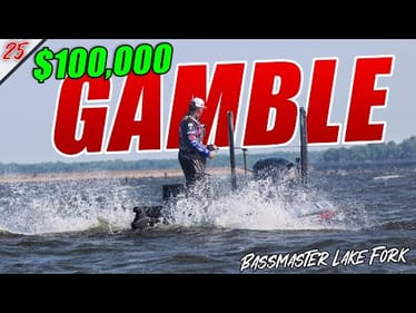 GAMBLING it ALL to WIN $100,000!! - Bassmaster Elite Lake Fork 2022 (Tournament) - UFB S2 E25 (4K)
